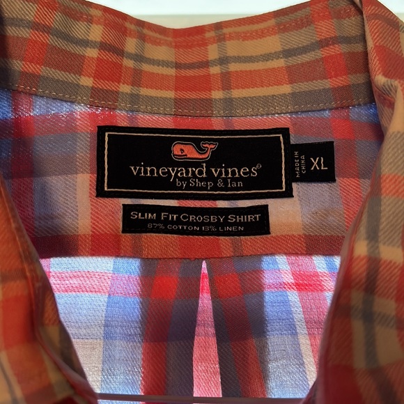Vineyard Vines XL Slim Fit Crosby Shirt - Picture 2 of 2